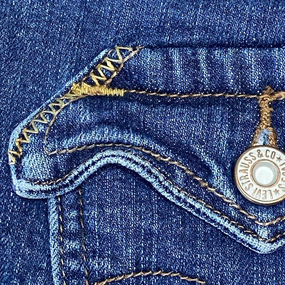 Levi's 515 Stretch Bootcut Jeans Women's 34x28 Casual Comfort Core Everyday 14 - Picture 7 of 11